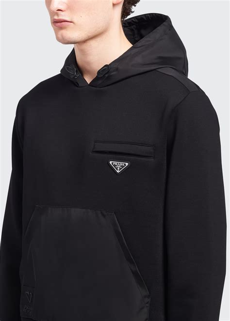 prada hoodie men's sale|men's Prada tracksuit.